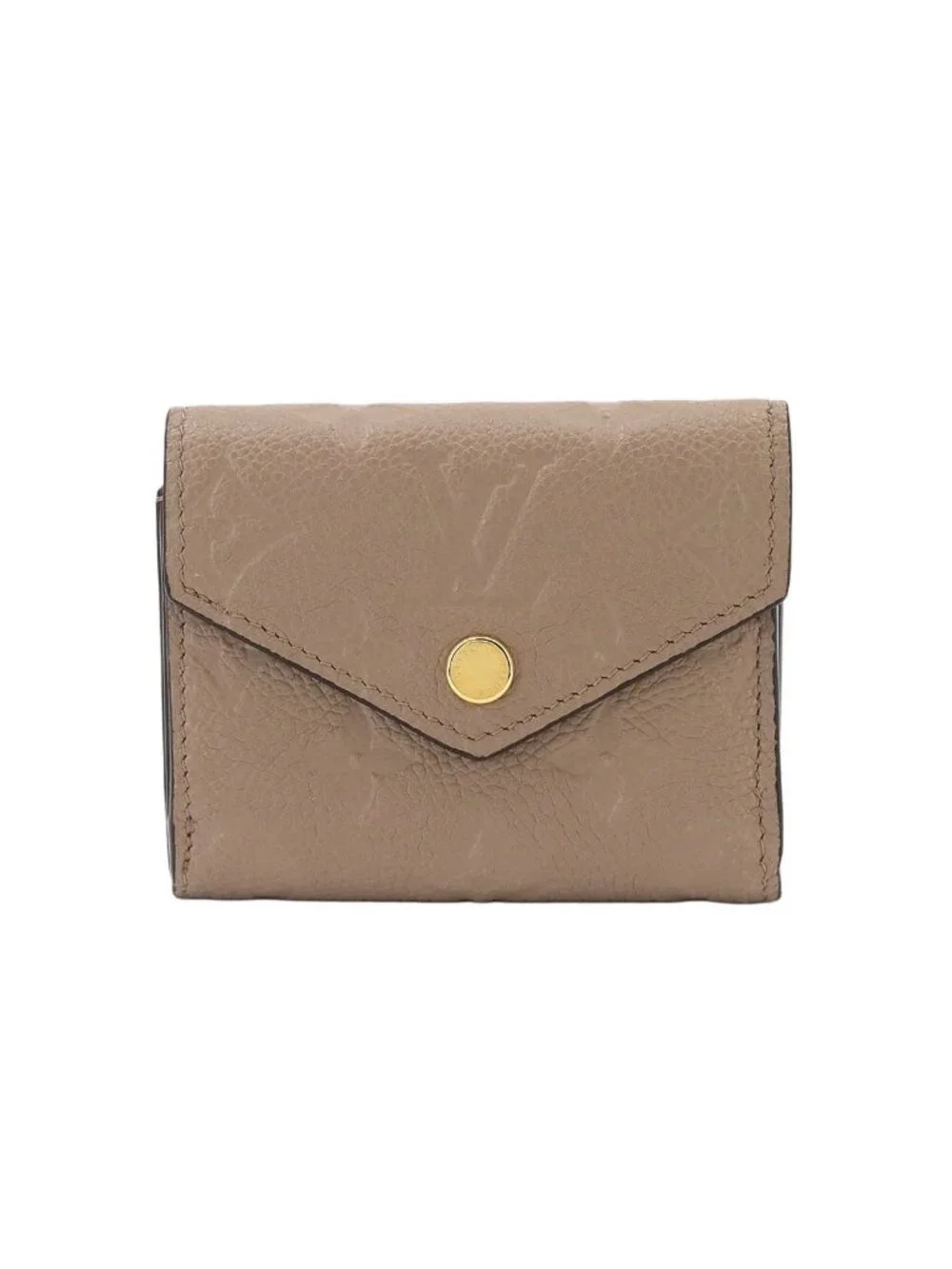 Louis Vuitton Monogram Empreinte Portefeuille Zoe Trifold Wallet Leather